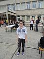 Joris DROMACQUE qui a realise une belle saison, recompense par un tee shirt
